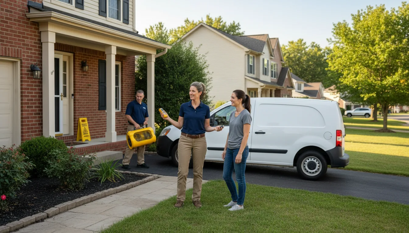 Water restoration image for Water Damage & Restoration Services in North Wilkesboro, NC